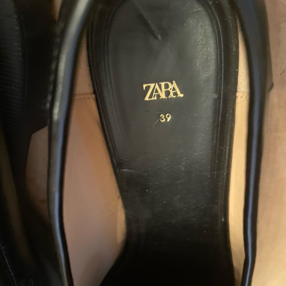 Zara lug sole loafer - size 39 - Picture 3 of 6